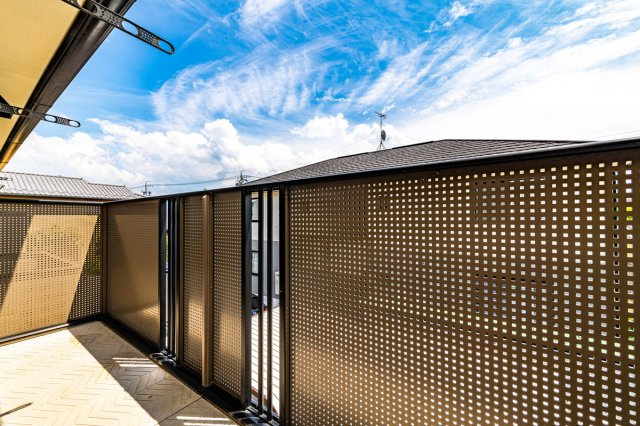 アムール宮沖　Bのバルコニー