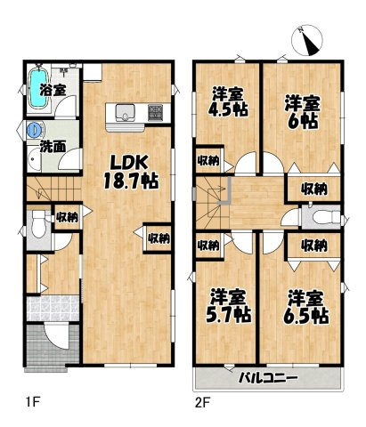 多賀城市笠神第１３の間取り