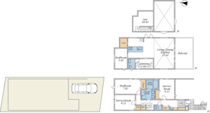 【間取り】 | ご自宅から現地まで、当社スタッフがお車にて、「お迎え・お送り」をしております。ぜひお気軽にお問い合わせくださいませ♪