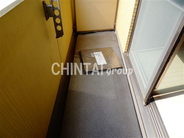 エルミタージュ代田橋のバルコニー