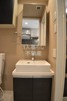 【洗面所】 | グラントゥルース大森ライズ | 忙しい朝には欠かせない洗面所です