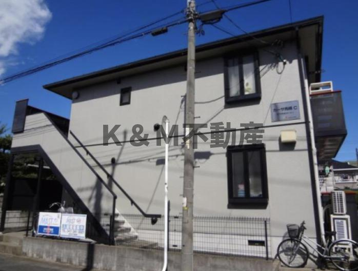 カーサ馬橋Ｃのバルコニー|バルコニー付きです