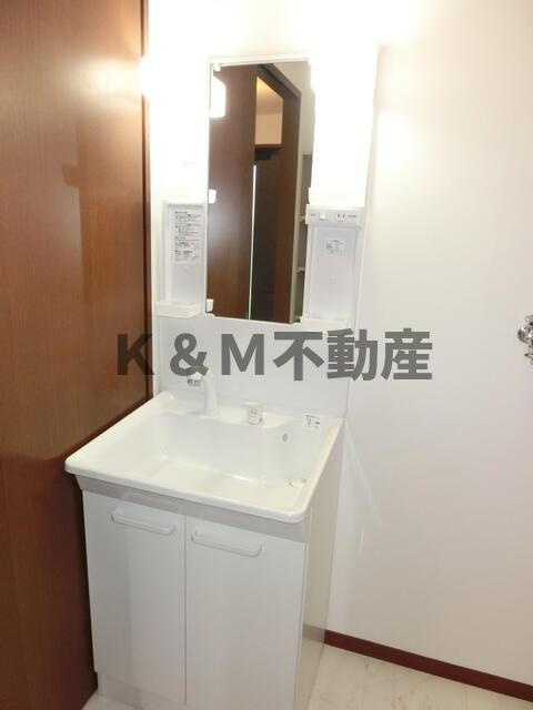 カーサ馬橋Ｃの洗面所|使いやすい洗面所です