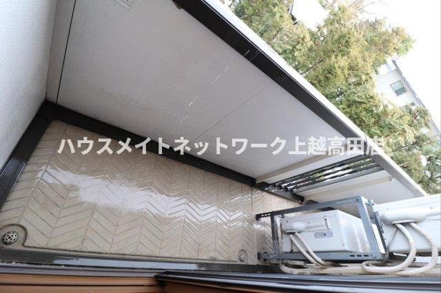 フィルコート新町 参番館のバルコニー|バルコニー（参考同型201号室室内写真）
