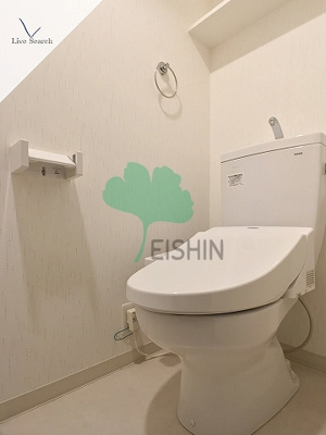 【トイレ】 | ウインステージ箱崎2 | 清潔感のあるトイレです。