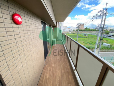 【バルコニー】 | ルミエール箱崎駅前 | 日当たりの良いバルコニーです！