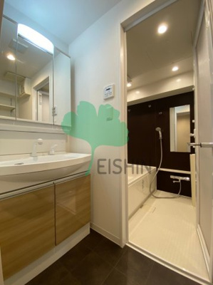 【洗面所】 | デアマーレ博多 | シンプルで使いやすい洗面台です！