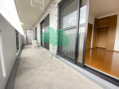 【バルコニー】 | クレスティ空港前 | 日当たりの良いバルコニーです！