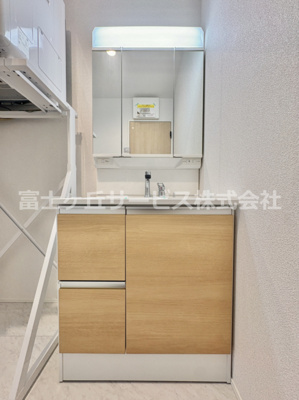 【独立洗面台】 | 豊橋市松井町 新築一戸建て 6号棟 | 独立洗面台あり、毎朝おしゃれに忙しい女性の方におすすめです