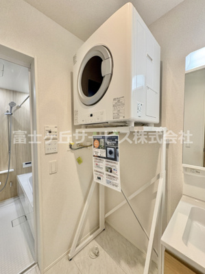 【ランドリースペース】 | 豊橋市松井町 新築一戸建て 6号棟 | 洗濯機置き場です