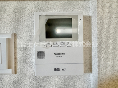 【セキュリティ】 | 豊橋市松井町 新築一戸建て 6号棟 | TVインターフォンです