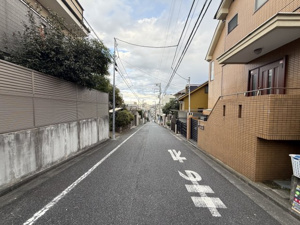 【前面道路含む現地写真】