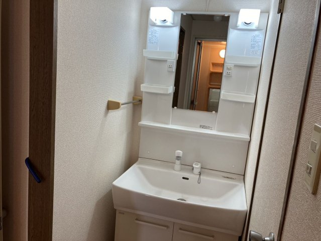 セジュールたまきの洗面所