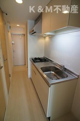 リブリ・シェーヌのキッチン|きれいなキッチンです