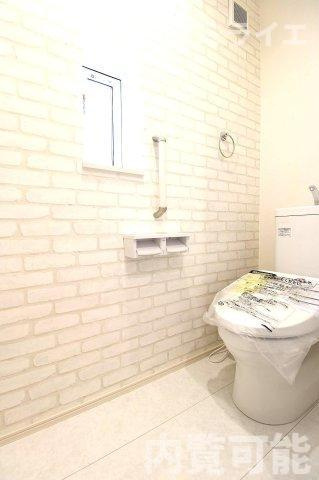【新築戸建】札幌市東区北19条東10丁目2棟のトイレ|同仕様物件