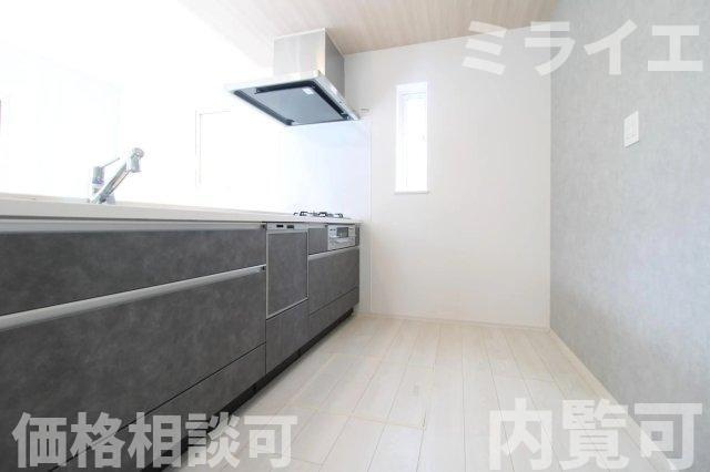 【新築戸建】札幌市東区北19条東10丁目2棟のキッチン|同仕様物件