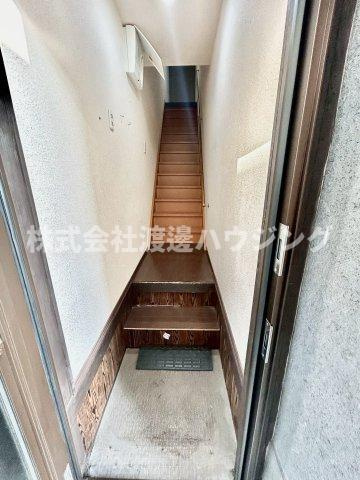 玉出東2丁目テラスハウスの玄関