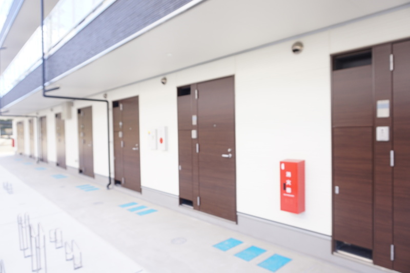 グレイス大久保のエントランス