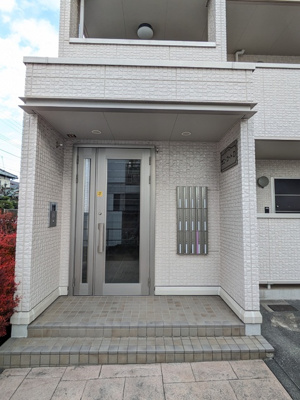 オートロック付きエントランス