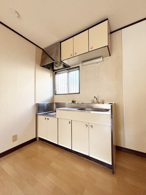 ガスコンロ設置可のキッチン