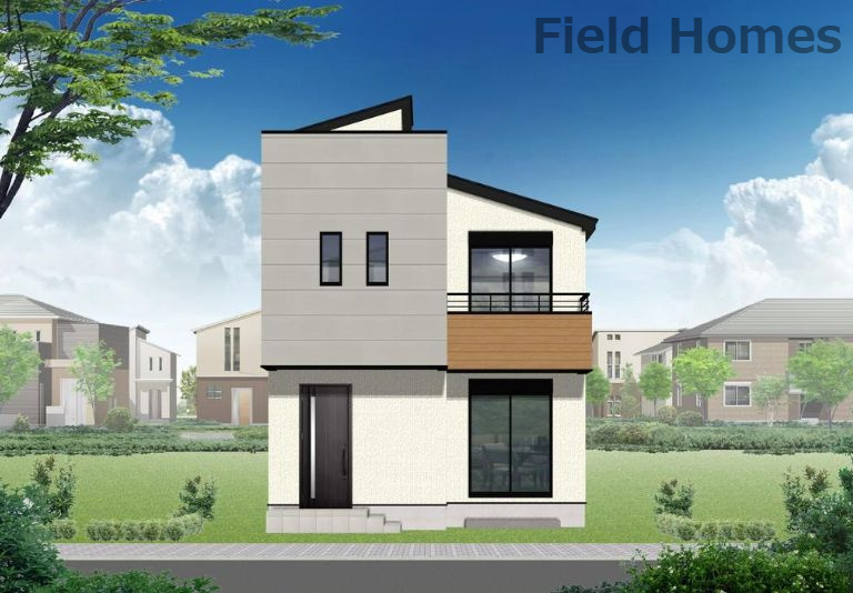 綾瀬市寺尾釜田1丁目新築戸建て　第1-2号棟の外観|外観イメージ「綾瀬市寺尾釜田1丁目新築戸建て　2号棟」