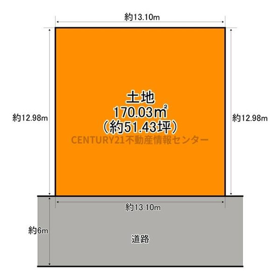 【土地図】 | 平尾３丁目　売土地