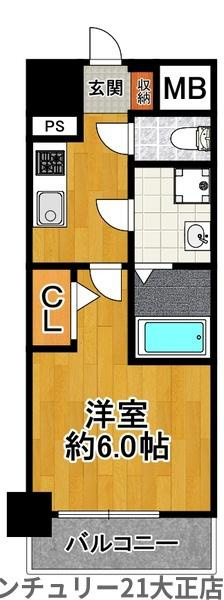 大阪市大正区千島１丁目の賃貸マンション