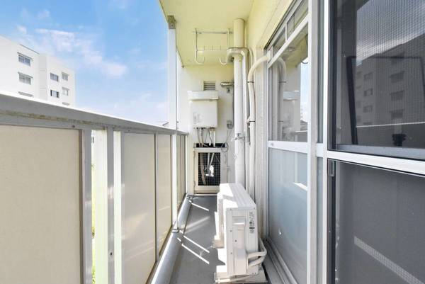 ビレッジハウス願海寺2号棟のバルコニー|ビレッジハウスの同一物件・同一タイプの間取りの写真です