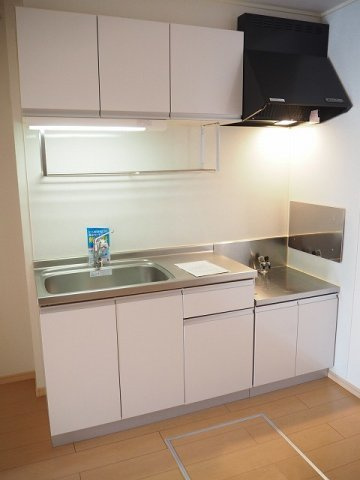 Ｉ・Ｔ　Ｉ棟のキッチン|きれいなキッチンです