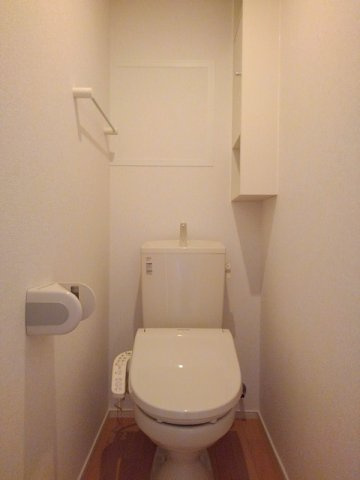 シャンティⅡＢのトイレ|トイレもきれいです