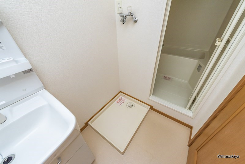 ジューエルの洗面所|室内洗濯機置き場