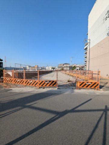 パークライフ武庫之荘8丁目の前面道路含む現地写真