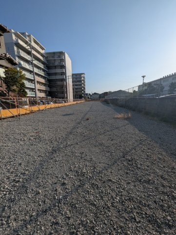 パークライフ武庫之荘8丁目の前面道路含む現地写真