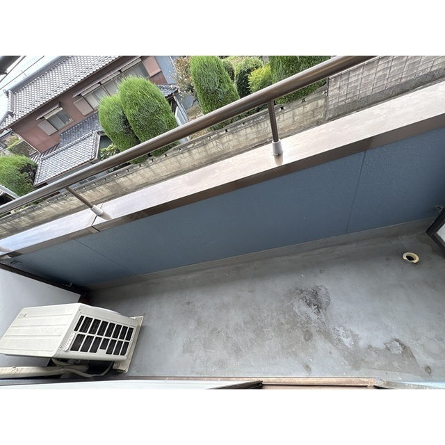 リエス館林のバルコニー