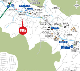 祝成約　八王子市　川口町　新築戸建て　１期の地図|～仲介手数料無料☆八王子ひなた不動産～八王子市川口町　新築戸建て