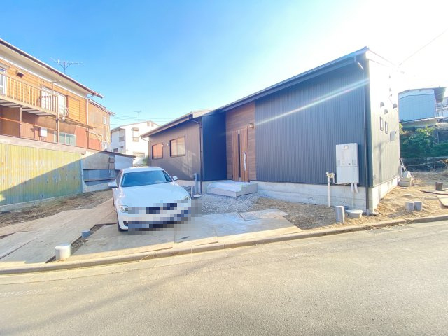祝成約済み　八王子市　横川町　新築戸建ての前面道路含む現地写真|～仲介手数料無料☆八王子ひなた不動産～八王子市横川町　新築戸建て