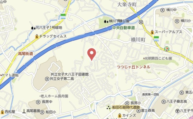 『八王子市新築戸建て』八王子市横川町918-58【仲介手数料無料】の地図|～仲介手数料無料☆八王子ひなた不動産～八王子市横川町　新築戸建て
