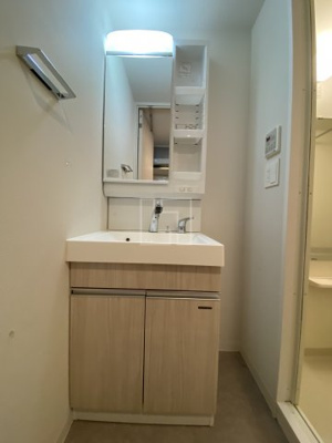 【洗面所】 | プランドール北浜 | プランドール北浜　独立洗面化粧台