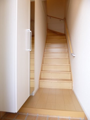 フローラ１５５の玄関