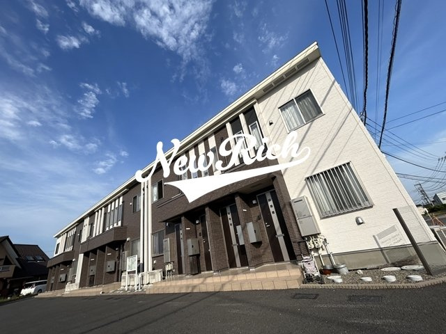 前橋市駒形町のアパートの外観