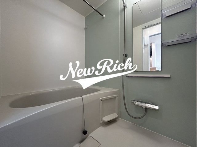 前橋市駒形町のアパートの浴室