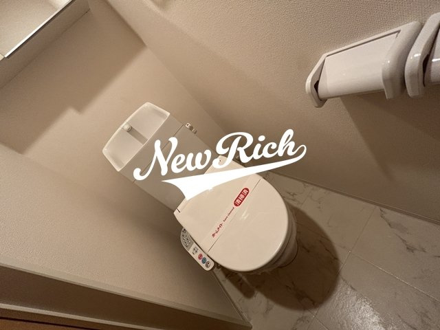 前橋市駒形町のアパートのトイレ