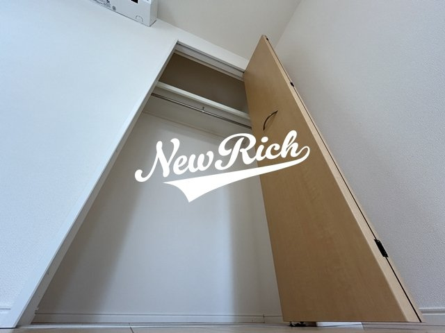 前橋市駒形町のアパートの収納