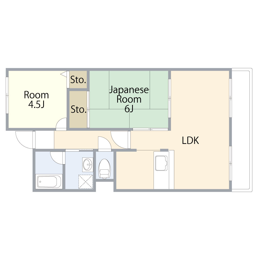 エリム摩耶の間取り