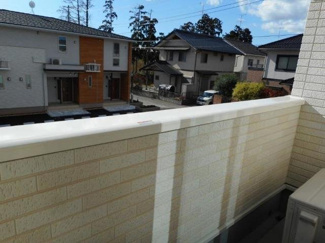 【バルコニー】 | コーシンアール　Ａ | 開放的で明るい空間を演出してくれるバルコニーです