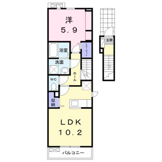 【間取り】 | コーシンアール　Ａ