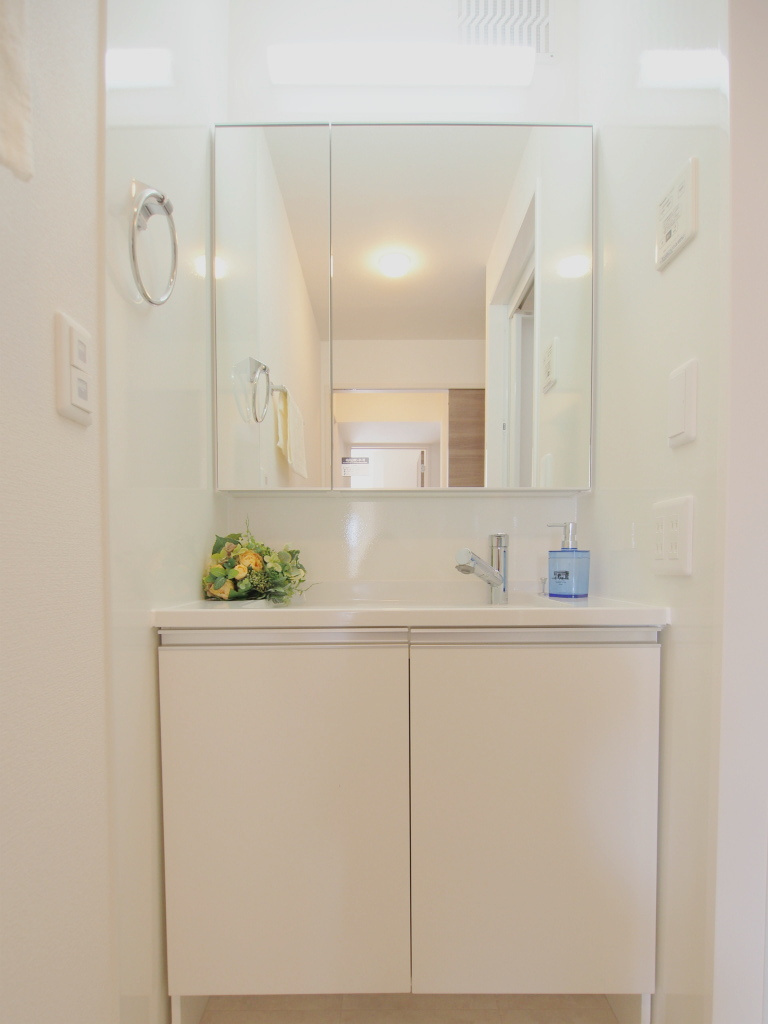 ガーデン高取の洗面所