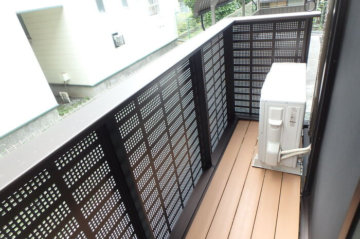 Ｄ－ＲＯＯＭみたけⅠのバルコニー