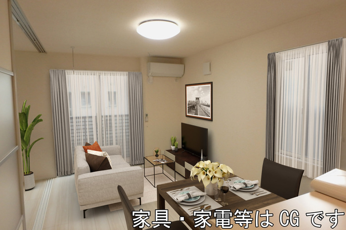 Ｄ－ＲＯＯＭみたけⅠの居間・リビング