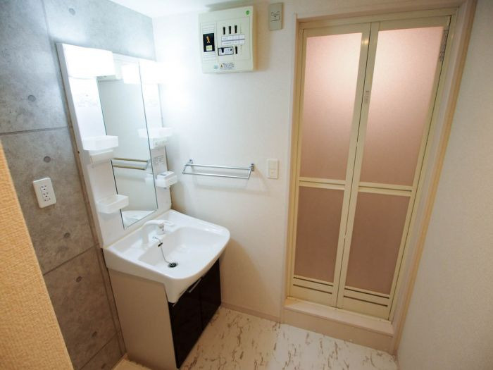 フローラメゾン大橋の洗面所